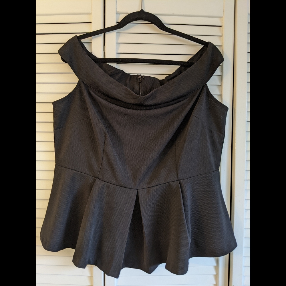 Off the Shoulder Peplum Top